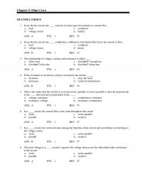 Chapter 5 Ans Pts Ref Circuit The Current Flow The Same Throughout The Circuit
