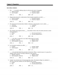Chapter 9 Magnetic Induction Magnetic Shield Electromagnetic Induction Magnetic Field Ans Pts Ref Faradays