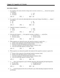 Chapter 15 Ans Pts Ref Allows Low Frequencies Pass With Little Opposition While Attenuating