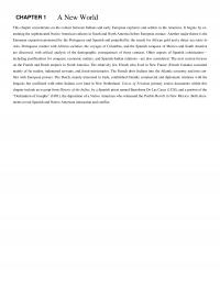 History Chapter 1 New World This Concentrates The Contact Between Indians And Early