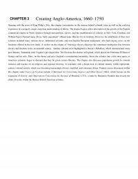 History Chapter 3 Creating Angloamerica Opening With The Crisis King Philips War This