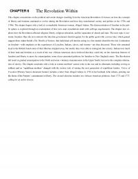 History Chapter 6 The Revolution Within This Concentrates The Political And Social Changes