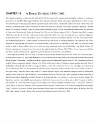History Chapter 13 House Divided This Concentrates The Events That Led The Civil