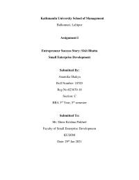 Assignment Kathmandu University
