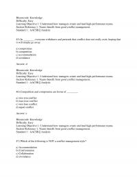 Management Chapter 14 Social Loafers Bloomcode Knowledge Difficulty Easy Learning Objective Understand The Importance Teams