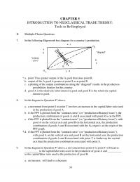 International Business Chapter 5 Which one of the following sequences of specifications of relative preferences