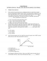 International Business Chapter 18 World Bank Stronglyinwardoriented Economy One That Has Trade Controls And Consequently Extensive