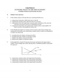 International Business Chapter 25 Other Things Equal Rise Income Country Will Lead The Demand For Money