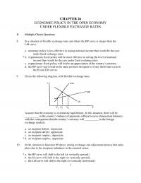 International Business Chapter 26 The Islmbp Analysis Suggests That The Curve Flatter Than The Curve And