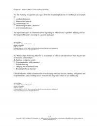 Management Chapter 2 Codes Ethics Are Formalized Rules And Standards That Describe What The Company