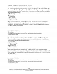 Management Chapter 5 Chang is an interior designer who starts his own consulting firm
