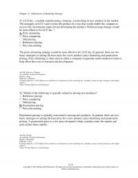 Management Chapter 12 Evenodd Pricing Type Psychological Pricing That Assumes That People Will Buy More