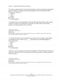 Management Chapter 13 The Company Should Focus Doortodoor Promotions The Company Should Send Smsmultimedia Messages