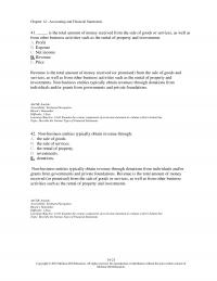 Management Chapter 14 Net Income Net Earnings The Profit Loss After All Expenses Including Taxes