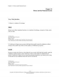 Management Chapter 15 Education Money And The Financial System Effective Money Must Readily Received