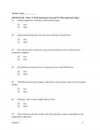 Human Resources Chapter 3 Equal Pay Act Equal Skill Equal Effort Equal Experience Equal Responsibility Most