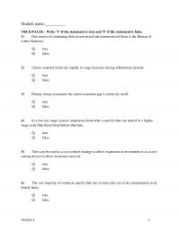 Human Resources Chapter 15 Basically Phenomenon The Union Sector Twotier Wage Structures Differentiate Pay Based Upon