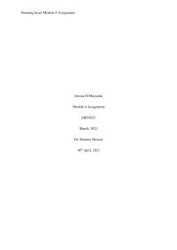 Finanace Assignment