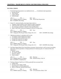 International Business Chapter 6 Policy The Key Blooms Knowledge Suppose The United States Imposes Trade Sanctions