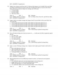 International Business Chapter 12 Pts Dif Moderate Nat Bprog Reflective Thinking Top Determining Longrun Exchange Rates
