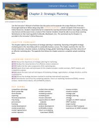Marketing Chapter 2 External Considerations The Environment Opportunities External Factors That Firm Can Capitalize Meet