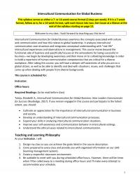 International Business CourseSyllabus Your Careful Attention Classroom Discussion And Written Assignments Important Your Grade For