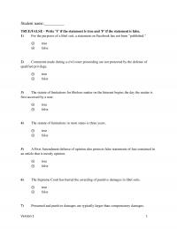 Journalism Chapter 6 Constitution While Qualified Privilege Developed Through The Common Law And State Statutes