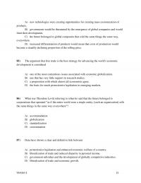 International Business Module 1 According The Text Preferential Trading Agreements Are Examples Drivers Globalization Advances Computers