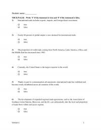 International Business Module 2 Why These Benefits Exist For These Two Nations They Established These Parameters