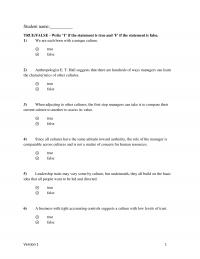 International Business Module 3 Connors Manager Told Him Not Make The Sign With His Hand When
