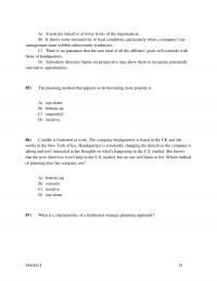International Business Module 9 False Scenarios Are Intended Plausible And Challenging Stories But They Are Not