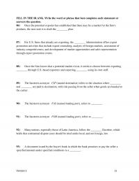 International Business Module B True Export Sale The Sales Agreement Needs Specify Simply Possible The Duties
