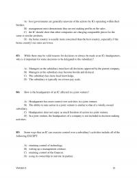International Business Module 10 True Most Companies Establish Worldwide Organizations Based Product Region Function Customer Classes