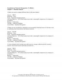 Investments & Securities Chapter 3 Financial Statement Analysis Learning Objective Reported Income