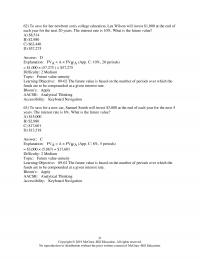 Investments & Securities Chapter 9 Which Should She Choose The Today The Million Years Both Equal The