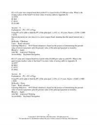 Investments & Securities Chapter 10 Bond Valuation Learning Objective Bond Valuation Based The
