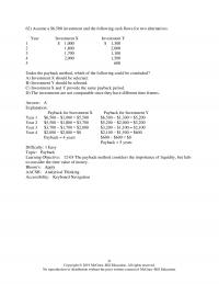 Investments & Securities Chapter 12 Mutually Exclusive Projects Learning Objective The Net Present