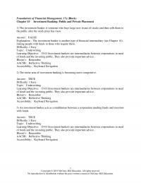 Investments & Securities Chapter 15 The investment banker is someone who buys large new issues of stocks and then sells