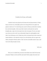 Friendship, Social Groups, And Homophily