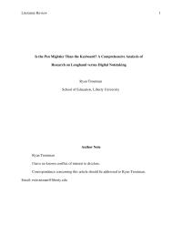 Literature review Literature