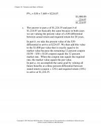 Investments & Securities Chapter 10 Homework They Have Years Remaining Maturity The Annual Interest Payment Percent Compute The