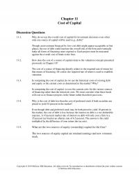 Investments & Securities Chapter 11 Why do we use the overall cost of capital for investment decisions even