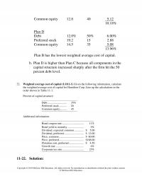 Investments & Securities Chapter 11 Homework The Common Stock Has Price And Expected Dividend Per Share The Historical