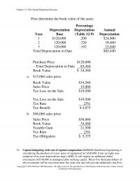 Investments & Securities Chapter 12 Homework Equipment Purchased Computerized Measuring Device Two Years Ago For The Equipment Falls