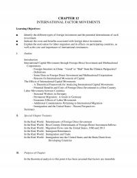 International Business Chapter 12 Questions And Problems The End December The Direct Investment Position The United