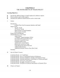 International Business Chapter 13 Because Under Mfn Any Tariff Reduction One Partner Extended All Others With