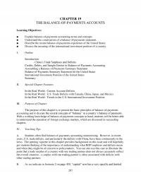 International Business Chapter 19 The Financial Account The Balance Payments Indicates The Net Asset Transfers Between