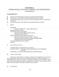 International Business Chapter 21 Because The Eurodollar Deposits Are Not Subject The Reserve Requirements And Other