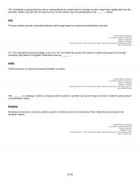Marketing Chapter 10 Individuals or groups that buy new or used products for a lower price in a foreign country