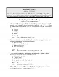 Counseling Chapter 13 First Thing The Assessment Midway Through Treatment When Therapy About Terminate Stage
